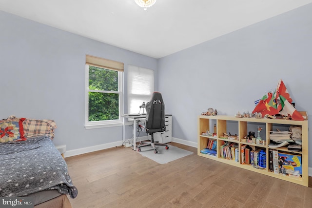 6430 Wishbone Ter, Cabin John, MD 20818 - bedroom with wood finished floors and baseboards