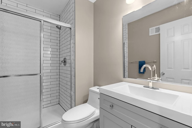 6430 Wishbone Ter, Cabin John, MD 20818 - full bathroom featuring a stall shower and vanity