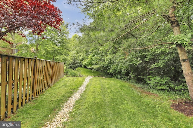 6430 Wishbone Ter, Cabin John, MD 20818 - view of yard