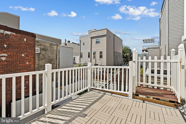 1228 S 22nd St, Philadelphia, PA 19146 - view of wooden terrace