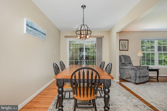 14 Cedarfield Dr, Gettysburg, PA 17325 - dining space with a chandelier and wood finished floors