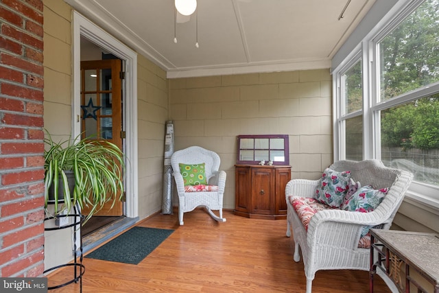 440 E Magnolia Dr, Morrisville, PA 19067 - sunroom / solarium with ceiling fan