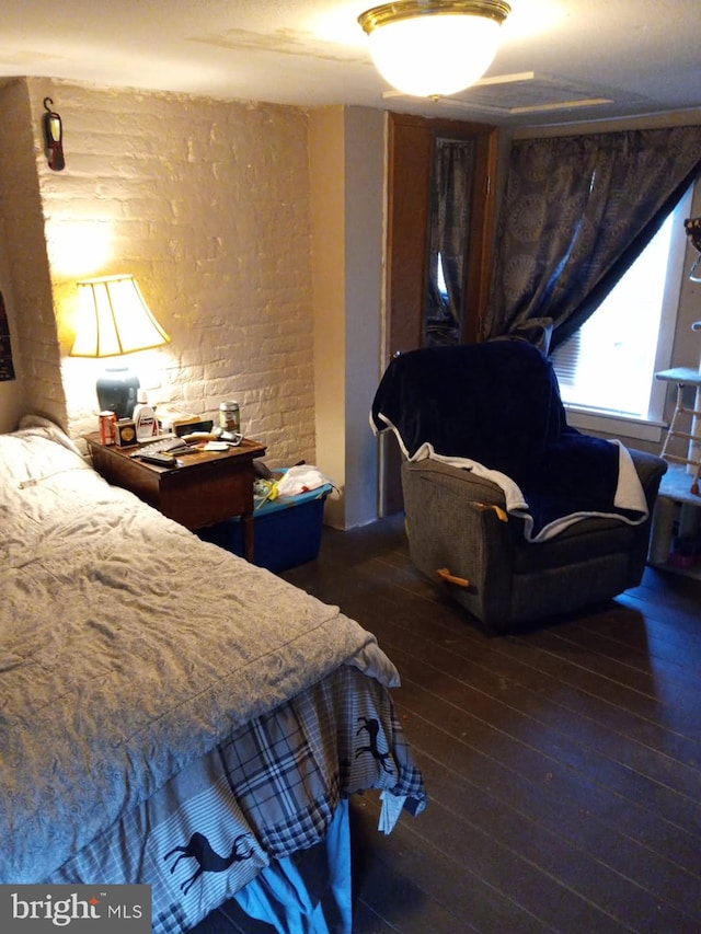 409-411 Princess Elizabeth St Unit 2, Fredericksburg, VA 22401 - bedroom featuring dark wood-style floors