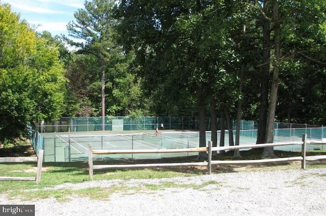 880 Campers Ln, Ruther Glen, VA 22546 - view of tennis court