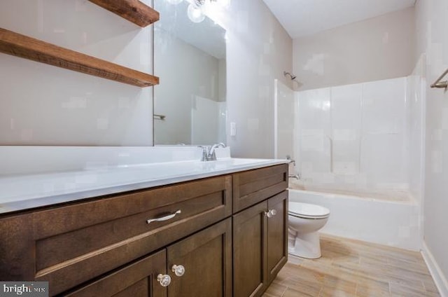 880 Campers Ln, Ruther Glen, VA 22546 - full bathroom featuring vanity and bathing tub / shower combination