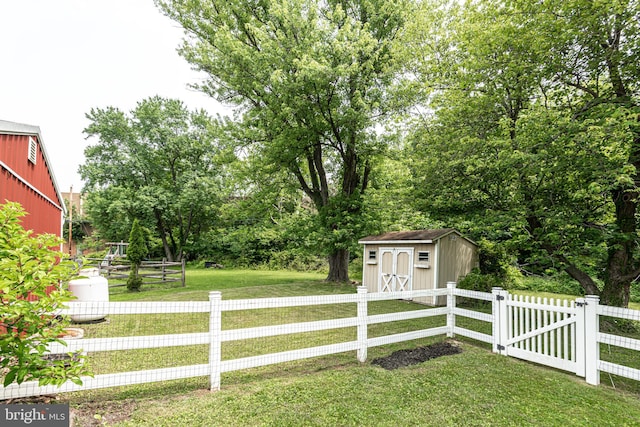 1006 Marleigh Cir, Baltimore, MD 21204 - view of yard featuring a shed