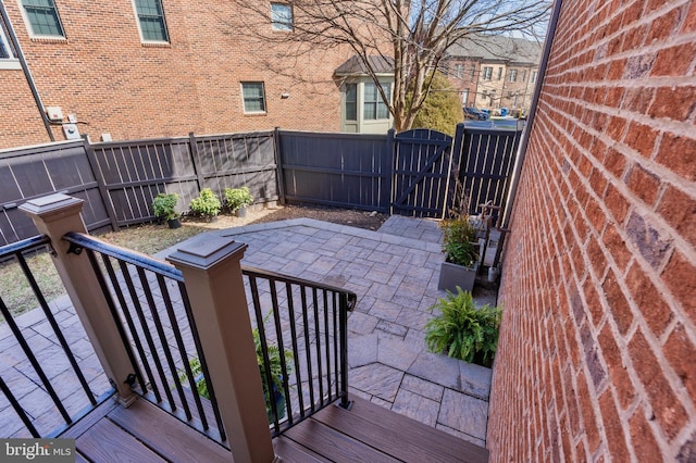 6139 Sligo Mill Rd NE, Washington, DC 20011 - fenced backyard featuring a patio