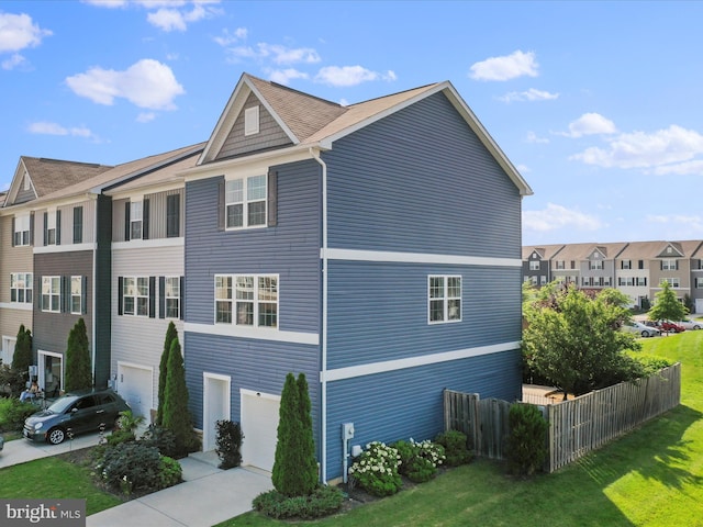 251 Magellan Dr, Martinsburg, WV 25404 - view of home's exterior featuring a garage, a residential view, and driveway
