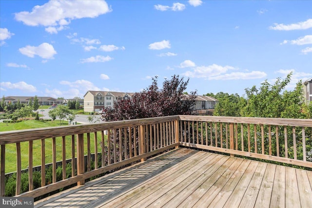 251 Magellan Dr, Martinsburg, WV 25404 - wooden deck with a residential view and a yard