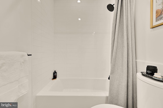 1500 Harry Thomas Way NE Unit 504, Washington, DC 20002 - bathroom with toilet and shower / bath combination with curtain
