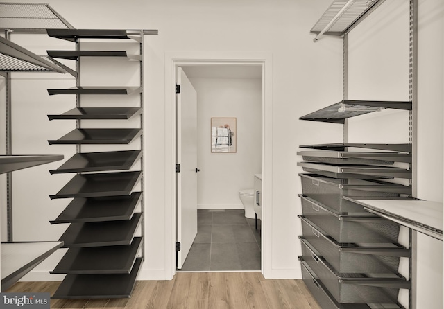 1500 Harry Thomas Way NE Unit 504, Washington, DC 20002 - walk in closet with light wood-type flooring