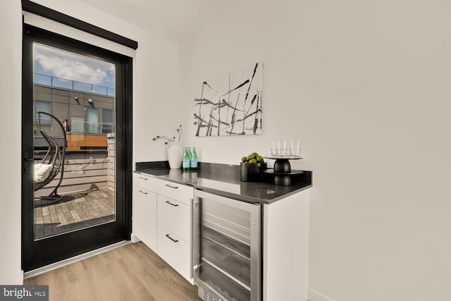 1500 Harry Thomas Way NE Unit 504, Washington, DC 20002 - bar featuring wine cooler and light wood-type flooring