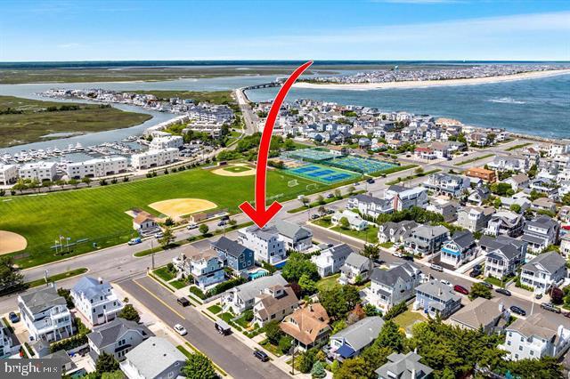 1005 Dune Dr, Avalon, NJ 08202 - bird's eye view of a nearby body of water