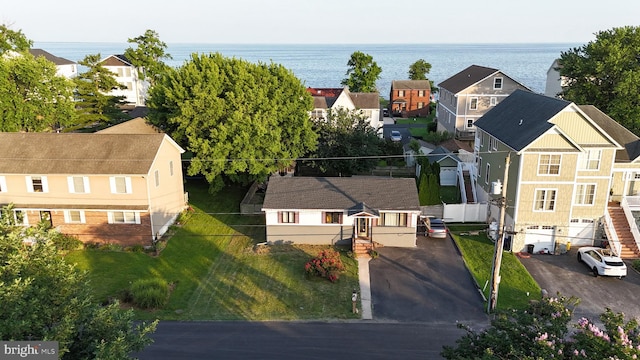 9007 Millers Island Blvd, Baltimore, MD 21219 - aerial view of residential area with a nearby body of water