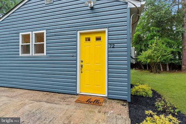 72 River St, Browns Mills, NJ 08015 - property entrance featuring a yard