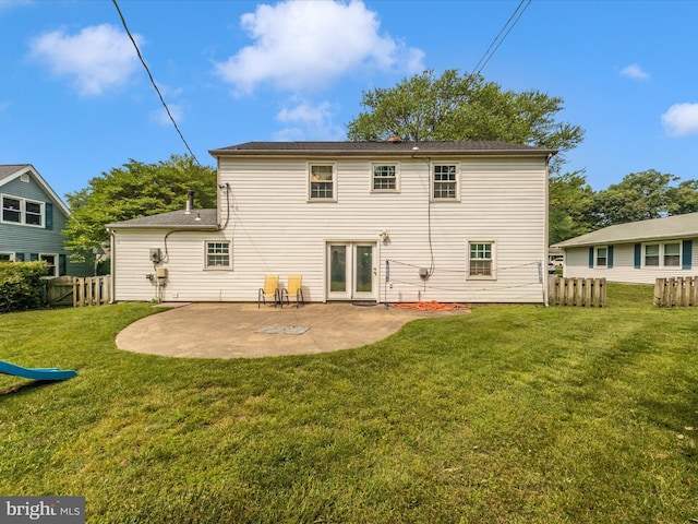 4503 Oakview Ln, Bowie, MD 20715 - back of property with a patio area
