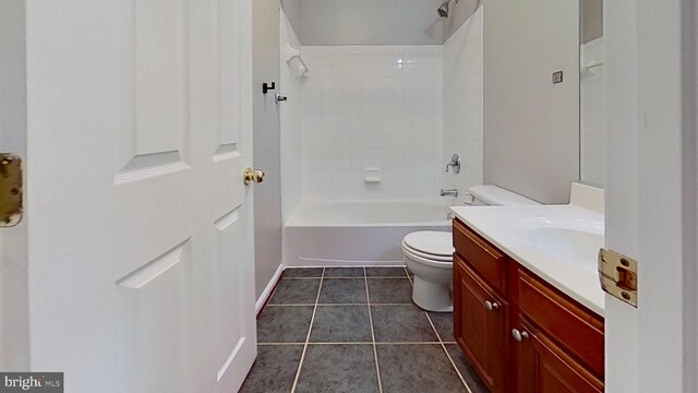 3515 Foundry Mews, Baltimore, MD 21211 - bathroom with vanity, tile patterned floors, and washtub / shower combination