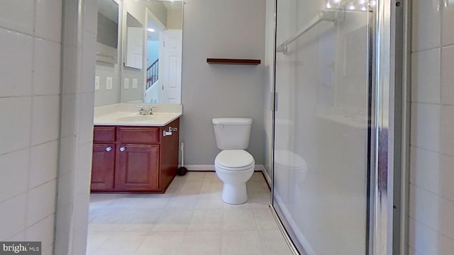 3515 Foundry Mews, Baltimore, MD 21211 - bathroom with vanity and a stall shower