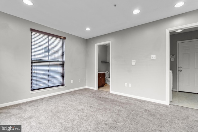 3515 Foundry Mews, Baltimore, MD 21211 - carpeted spare room with recessed lighting and fire sprinkler in ceiling