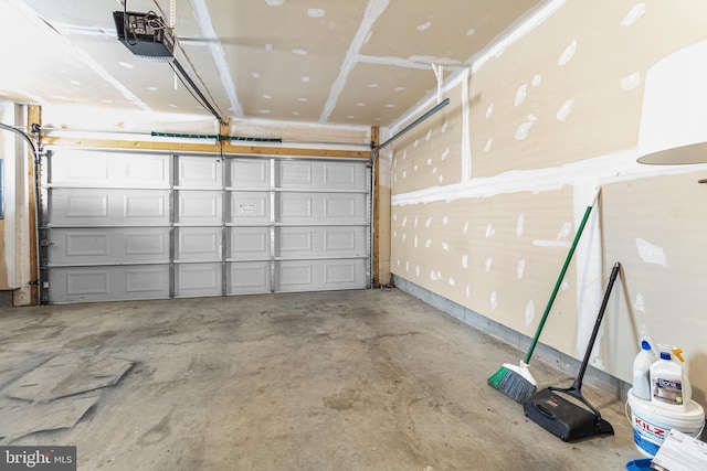 3515 Foundry Mews, Baltimore, MD 21211 - garage featuring a garage door opener
