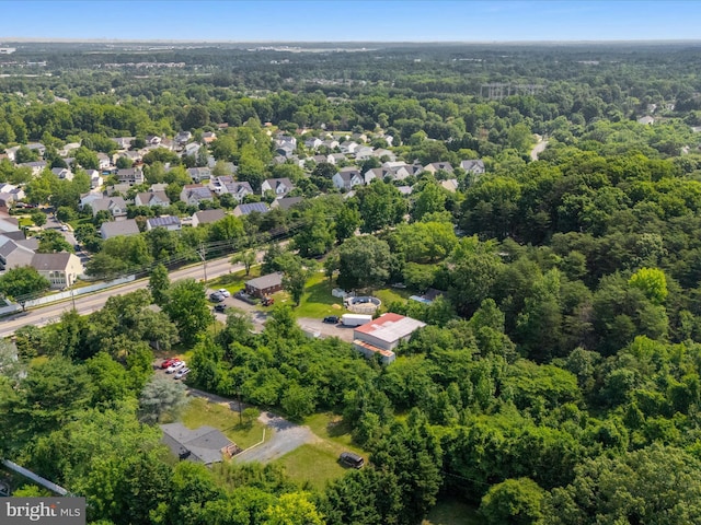 7802 Gary Ln, Severn, MD 21144 - bird's eye view of a heavily wooded area