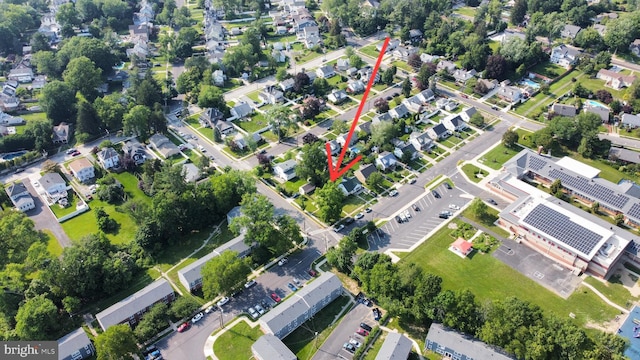 67 Avon Rd, Haddonfield, NJ 08033 - aerial view of property and surrounding area