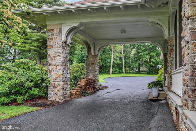 2165 Broadway, Hanover, PA 17331 - view of patio / terrace featuring driveway