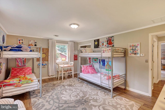 2165 Broadway, Hanover, PA 17331 - bedroom with crown molding and wood finished floors