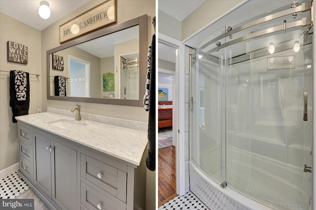 2165 Broadway, Hanover, PA 17331 - bathroom with vanity and tile patterned flooring