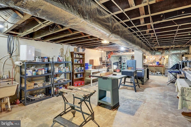2165 Broadway, Hanover, PA 17331 - view of unfinished below grade area