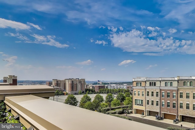508 Rampart Way Unit 6, Oxon Hill, MD 20745 - balcony featuring a view of city