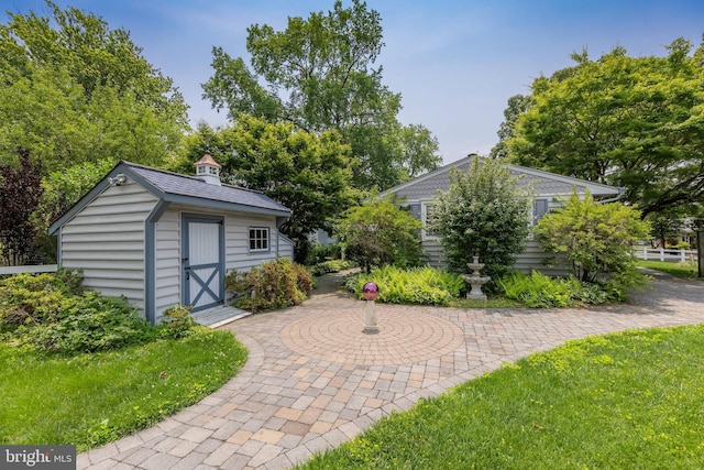 107 Elm Ave, Pitman, NJ 08071 - view of patio / terrace with an outdoor structure