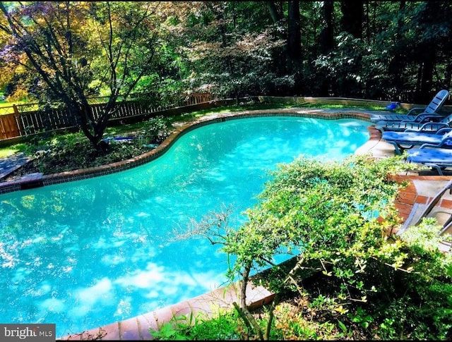 13508 Rippling Brook Dr, Silver Spring, MD 20906 - view of pool with a fenced backyard