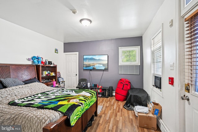 713 Washington St, Easton, PA 18042 - bedroom featuring wood finished floors