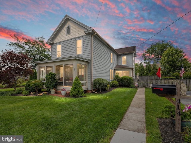 414 S Aurora St, Easton, MD 21601 - view of front of house with a sunroom