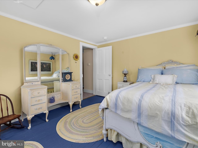 414 S Aurora St, Easton, MD 21601 - bedroom with ornamental molding