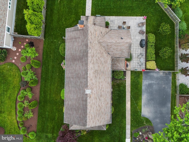 414 S Aurora St, Easton, MD 21601 - bird's eye view