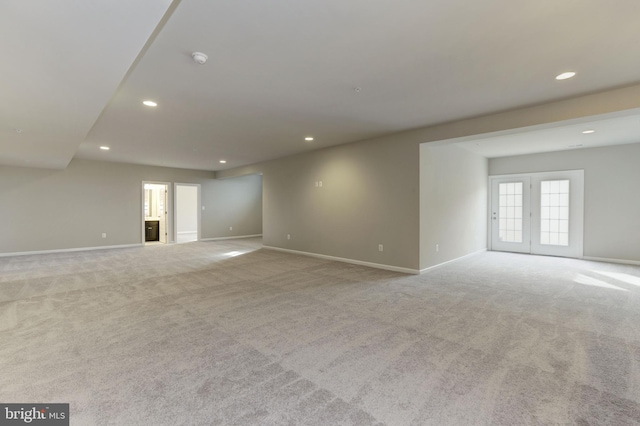 11701 Moriarty Ct, Bowie, MD 20720 - carpeted spare room with recessed lighting and a smoke detector