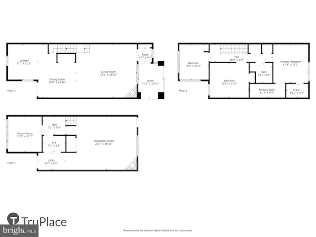 217 Jefferson St NW, Washington, DC 20011 - view of home floor plan