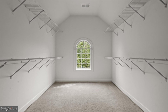 14014 Mary Bowie Pkwy, Upper Marlboro, MD 20774 - walk in closet featuring carpet flooring and lofted ceiling