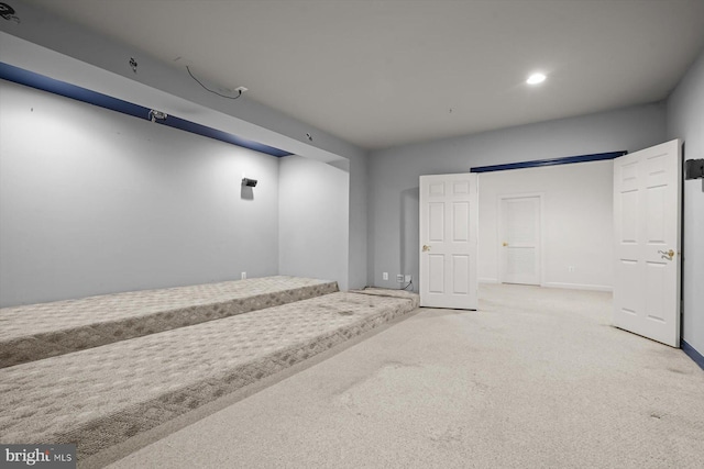 14014 Mary Bowie Pkwy, Upper Marlboro, MD 20774 - finished below grade area featuring carpet and recessed lighting