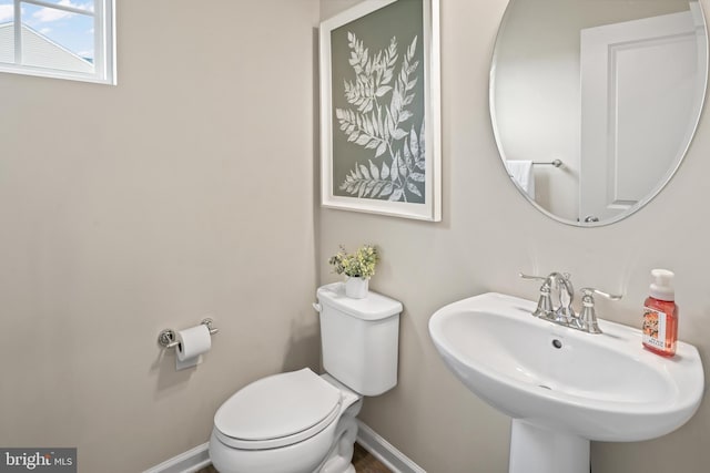 57 Oak Ln, Carneys Point, NJ 08069 - half bath with a sink and toilet