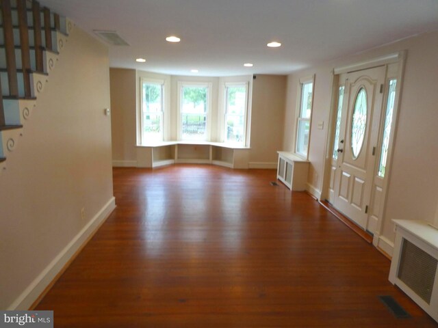 126 E Central Ave, Hammonton, NJ 08037 - entryway with wood finished floors and recessed lighting