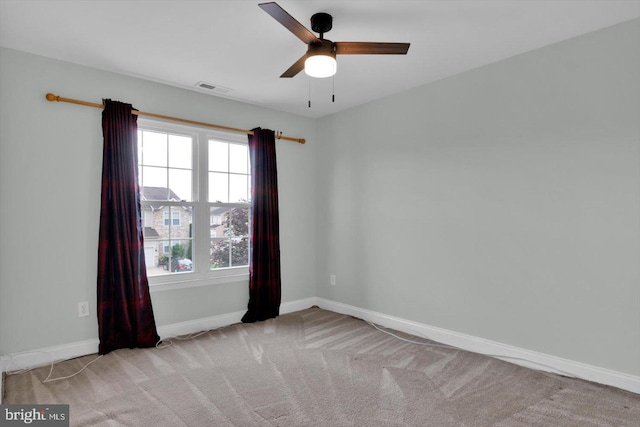 131 Sequoia Dr, Berlin, NJ 08009 - spare room with a ceiling fan and carpet flooring