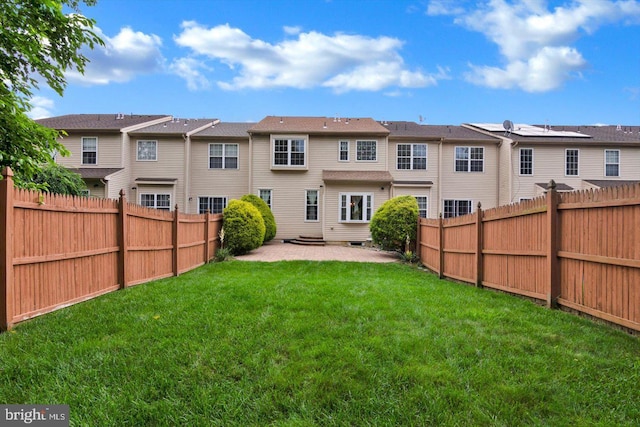 131 Sequoia Dr, Berlin, NJ 08009 - back of property featuring a patio area, a fenced backyard, and a residential view