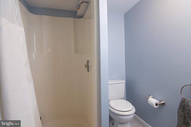 6309 Ember Ct, Manassas, VA 20112 - full bathroom with a stall shower and toilet
