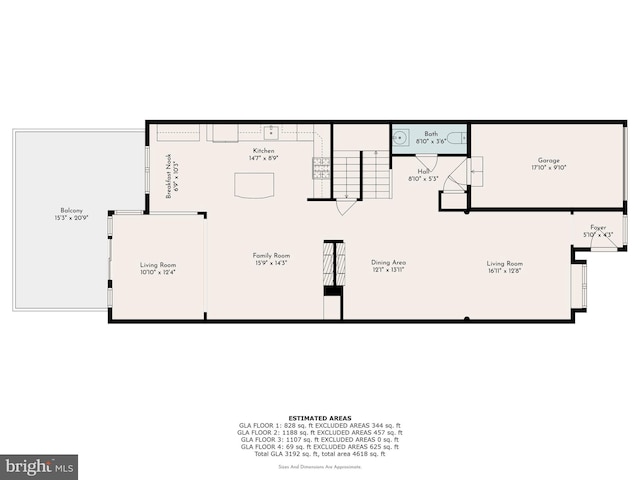 272 Center Point Ln, Lansdale, PA 19446 - view of floor plan / room layout