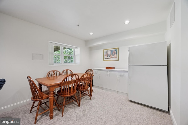 272 Center Point Ln, Lansdale, PA 19446 - dining area with recessed lighting and light colored carpet