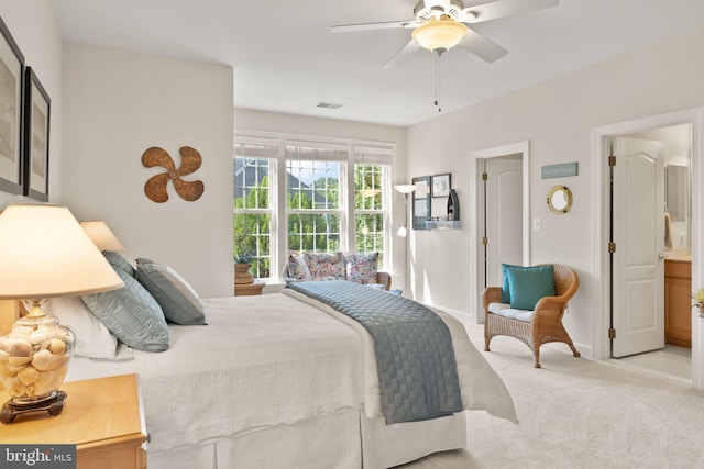 43665 Jernigan Ter, Leesburg, VA 20176 - bedroom with carpet flooring and a ceiling fan