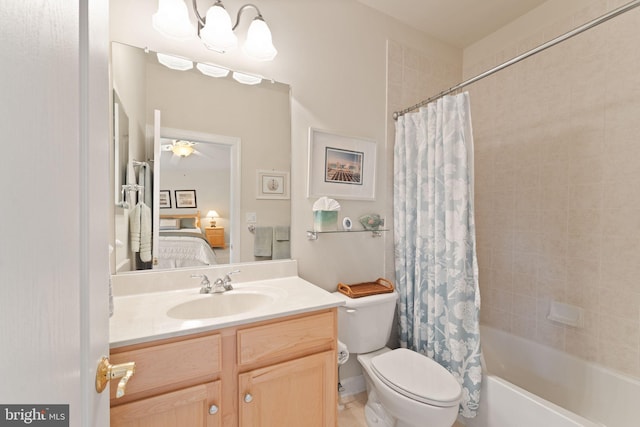 43665 Jernigan Ter, Leesburg, VA 20176 - full bath featuring ensuite bathroom, vanity, and shower / tub combo with curtain